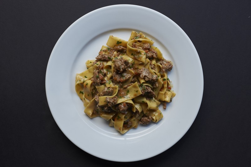 Sausage ragu at Padella, credit: Elena Heatherwick